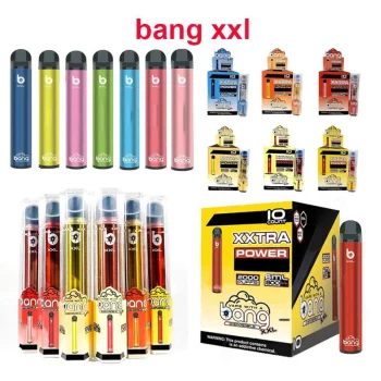 Bang XXL Disposable Vape Pen Device 800mAh Battery E Cigarettes 6ml Pods Empty Vapors 2000 Puffs Kit VS Breze Stiik