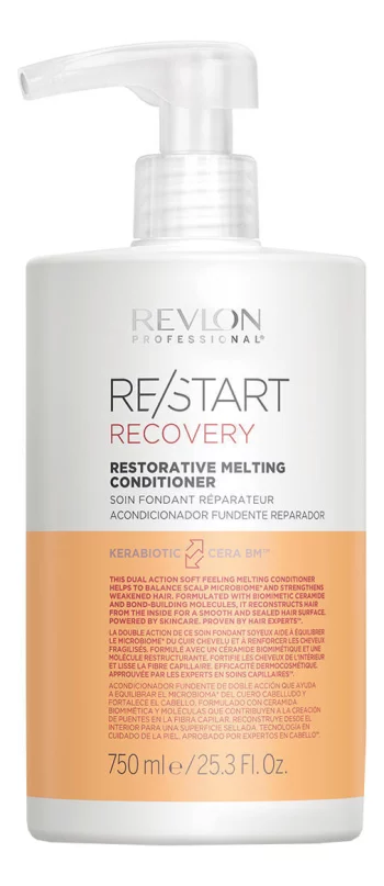 Восстанавливающий кондиционер для волос Restart Recovery Restorative Melting Conditioner: Кондиционер 750мл(Восстанавливающий кондиционер для волос Restart Recovery Restorative Melting Conditioner)