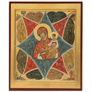 Икона Божией Матери «Неопалимая Купина», 14х19 см