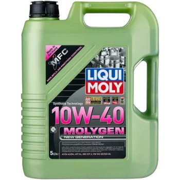 Полусинтетическое моторное масло LIQUI MOLY Molygen New Generation 10W-40 5 л