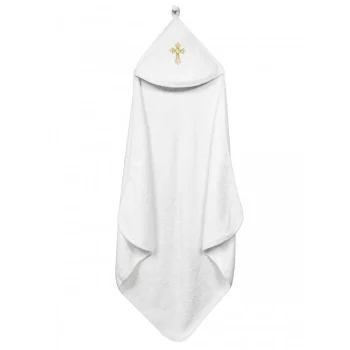 AmaroBaby Полотенце крестильное с уголком Little Angel 90х90 см(Полотенце крестильное с уголком Little Angel 90х90 см)